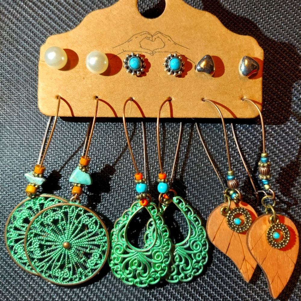 Beautiful Green Earrings